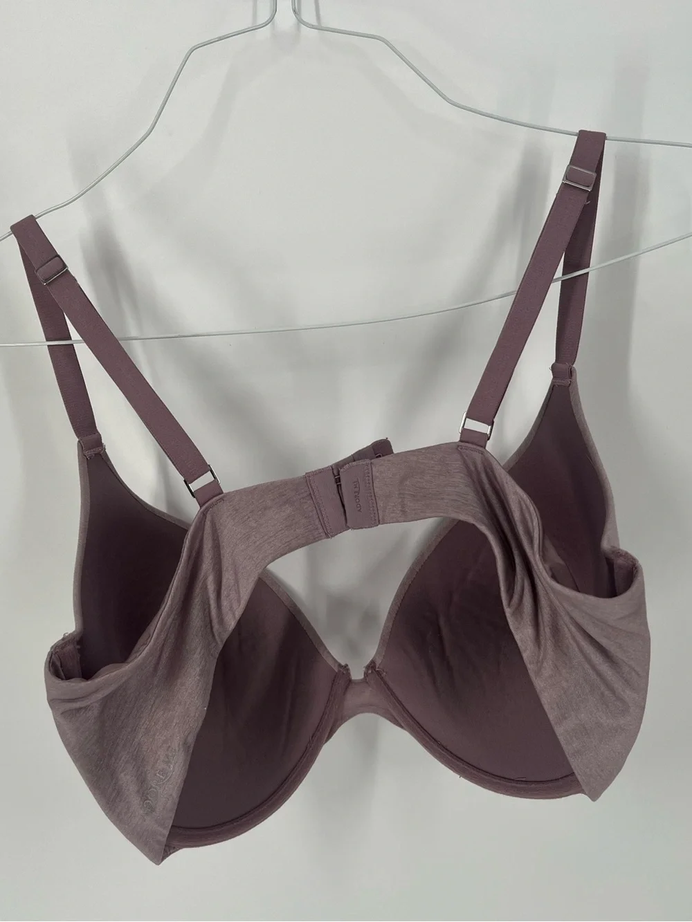 Adore Me Mauve Padded T-Shirt Undewire Push Up Bra Size 38DD Style#BR-07087-PLU